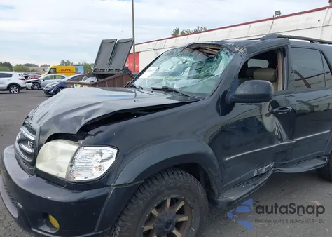 2001 Toyota Sequoia Limited V8 from USA, damaged, VIN 5TDBT48A11S043894